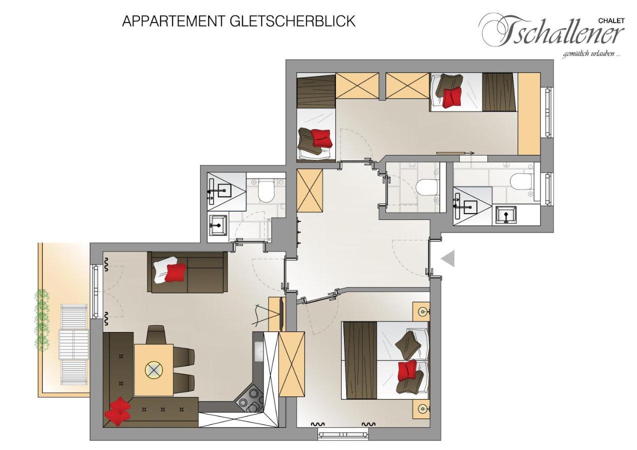 Chalet Tschallener Ried im Oberinntal Εξωτερικό φωτογραφία